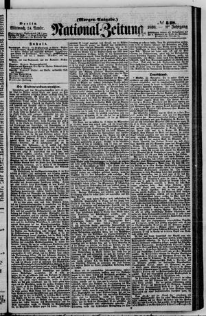Nationalzeitung vom 24.11.1858