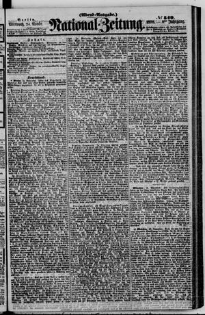 Nationalzeitung vom 24.11.1858