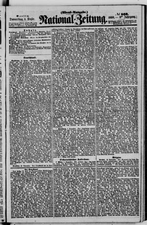 National-Zeitung vom 02.12.1858