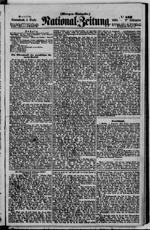 Nationalzeitung vom 04.12.1858