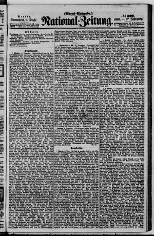 National-Zeitung vom 11.12.1858