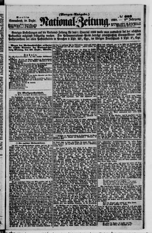 National-Zeitung vom 25.12.1858
