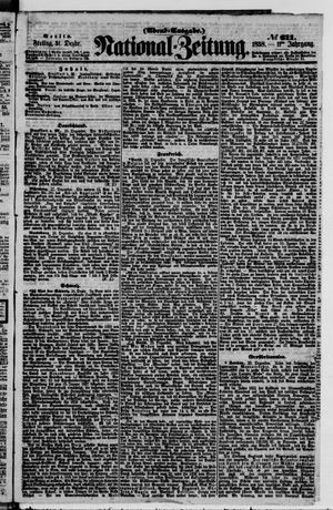Nationalzeitung vom 31.12.1858