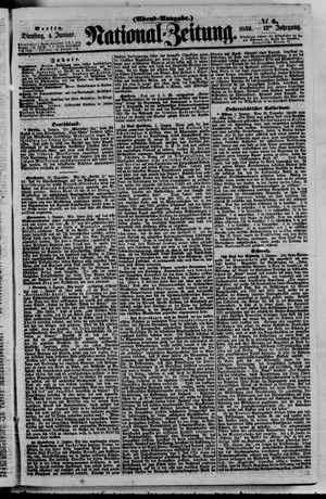 Nationalzeitung vom 04.01.1859