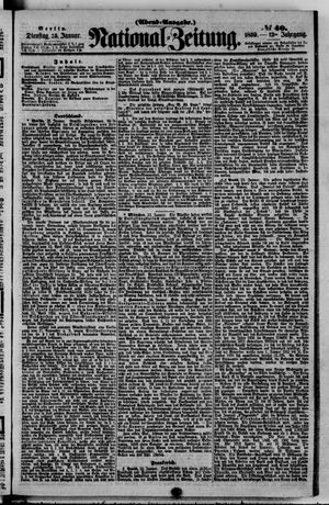 Nationalzeitung vom 25.01.1859