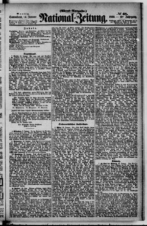 Nationalzeitung vom 29.01.1859