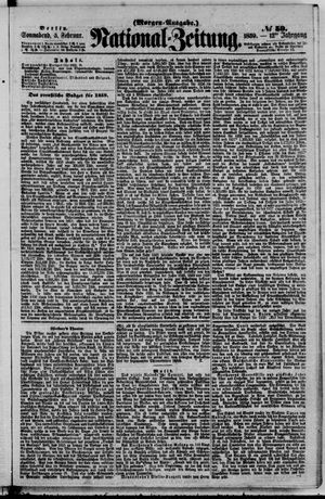 Nationalzeitung vom 05.02.1859