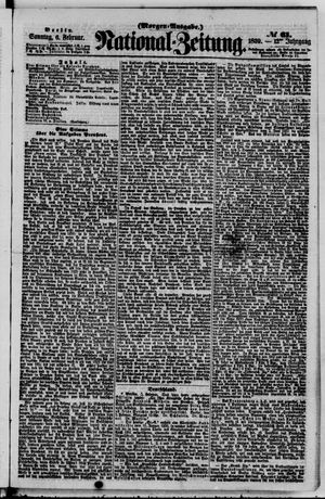 Nationalzeitung vom 06.02.1859