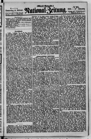 Nationalzeitung vom 10.02.1859