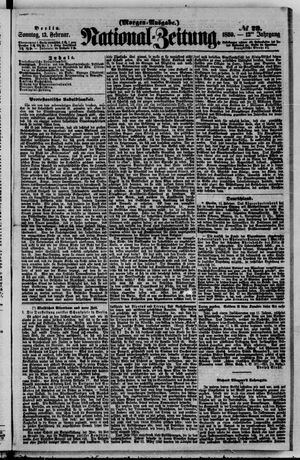 Nationalzeitung on Feb 13, 1859