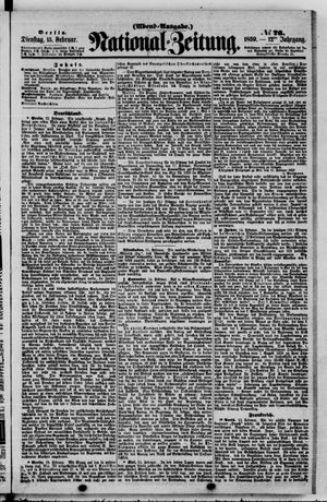 National-Zeitung vom 15.02.1859