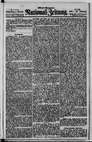 National-Zeitung vom 17.02.1859