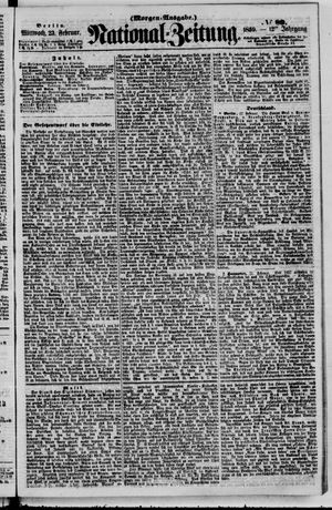 Nationalzeitung vom 23.02.1859