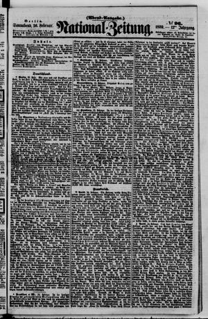Nationalzeitung on Feb 26, 1859