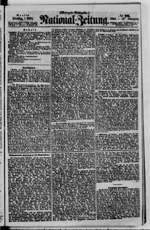 Nationalzeitung vom 01.03.1859