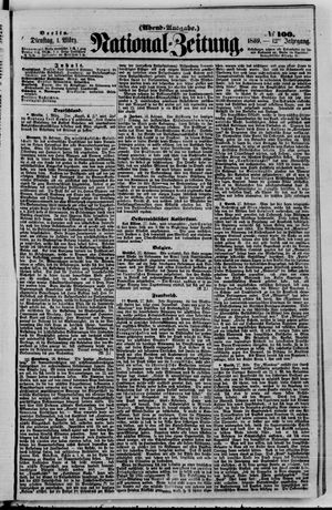 Nationalzeitung vom 01.03.1859