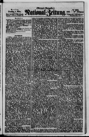 Nationalzeitung vom 08.03.1859