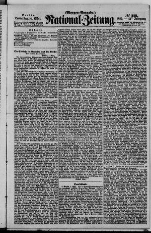 Nationalzeitung vom 10.03.1859