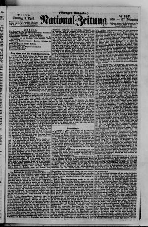 Nationalzeitung vom 03.04.1859