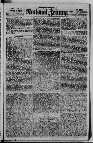 Nationalzeitung vom 05.04.1859