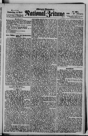 Nationalzeitung on Apr 14, 1859