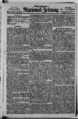 Nationalzeitung vom 15.04.1859