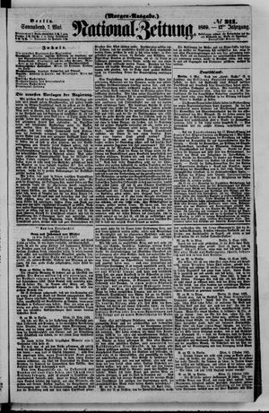 Nationalzeitung vom 07.05.1859