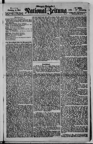 Nationalzeitung vom 15.05.1859