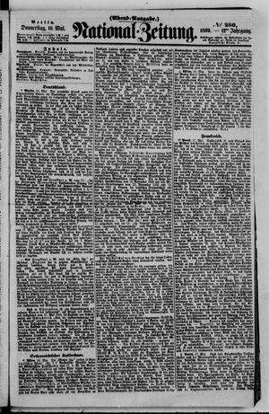 Nationalzeitung vom 19.05.1859