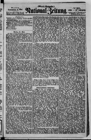 Nationalzeitung vom 21.05.1859