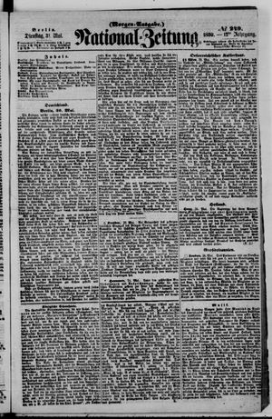 National-Zeitung vom 31.05.1859