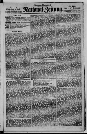 Nationalzeitung vom 09.06.1859
