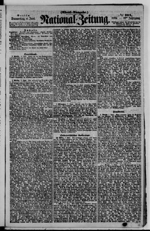 Nationalzeitung vom 09.06.1859