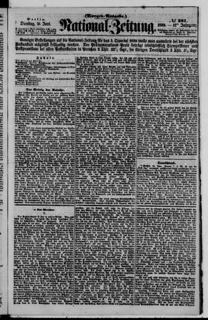 Nationalzeitung vom 21.06.1859