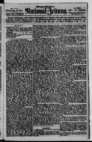 Nationalzeitung vom 23.06.1859