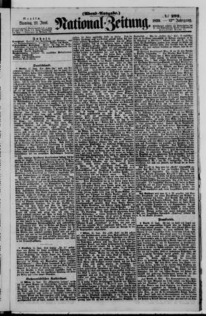 Nationalzeitung vom 27.06.1859