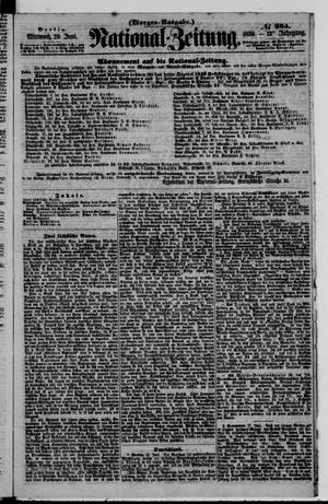 Nationalzeitung vom 29.06.1859