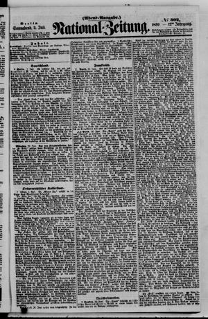 Nationalzeitung vom 02.07.1859