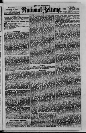Nationalzeitung vom 05.07.1859