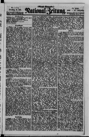 Nationalzeitung on Jul 12, 1859