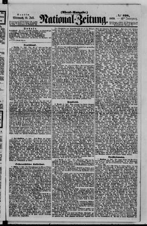 Nationalzeitung vom 13.07.1859
