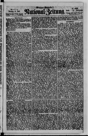 Nationalzeitung vom 15.07.1859