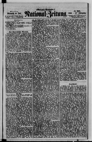 Nationalzeitung on Jul 20, 1859