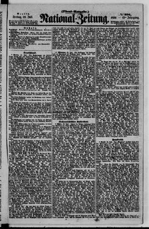 Nationalzeitung vom 22.07.1859