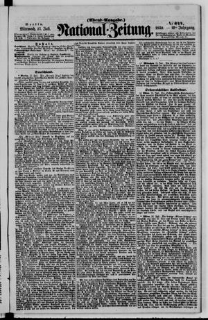 Nationalzeitung on Jul 27, 1859