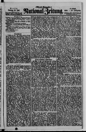 Nationalzeitung on Jul 29, 1859