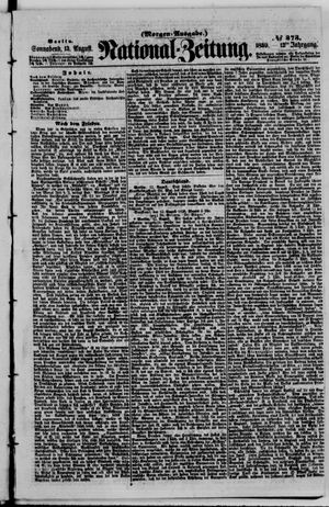 Nationalzeitung on Aug 13, 1859