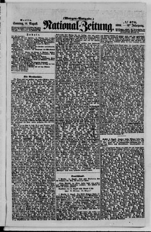 Nationalzeitung on Aug 14, 1859