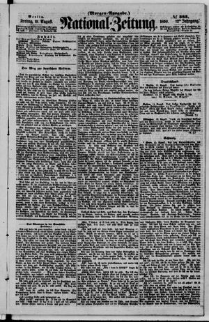 Nationalzeitung vom 19.08.1859