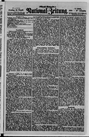 National-Zeitung vom 23.08.1859